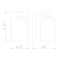 Z-Lite Soledad Wall Sconce, 1-Light, 4.5 In.W x 6 In.L x 7.5 In.H, Brushed Nickel/White 485-1S-BN - alternate 4